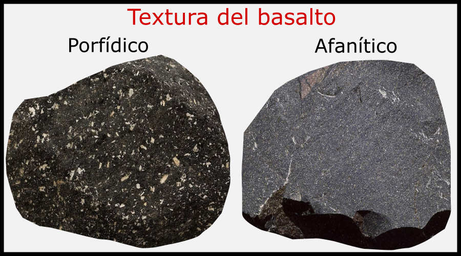 Textura del basalto