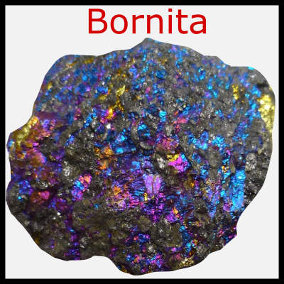 bornita mineral piedra roca