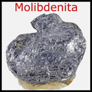 molibdenita mineral piedra roca