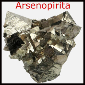arsenopirita mineral piedra roca
