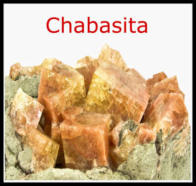 Chabasita, zeolita