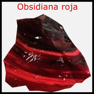 obsidiana roja