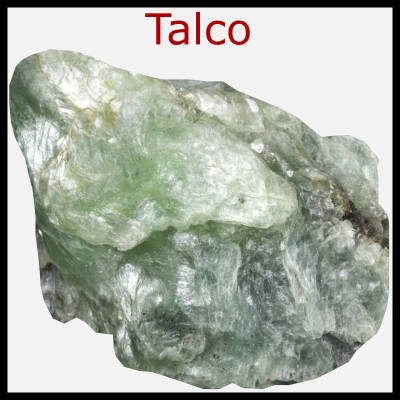 talco mineral piedra roca