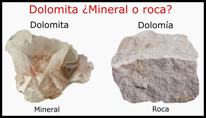 Dolomita mineral o roca