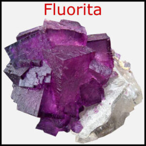 fluorita mineral, fluorita piedra, roca