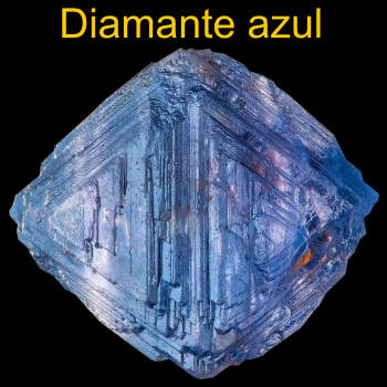 Diamantes azules: Propiedades, características y usos
