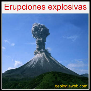 erupcion explosiva