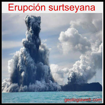 Erupción freática o surtseyana