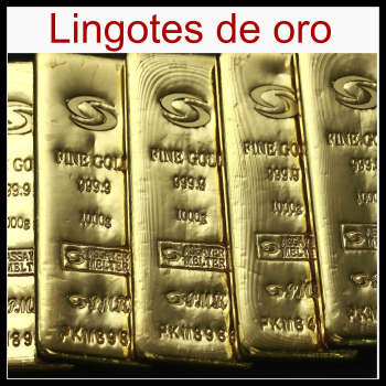 Lingotes de oro