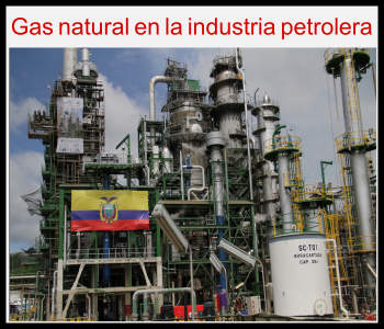 Gas natural en la industria petrolera