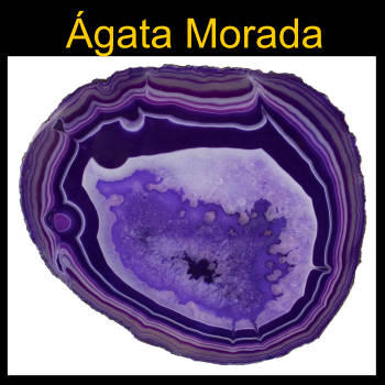 Ágata Morada: Significado y usos de la piedra