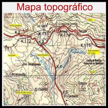 mapas topográficos