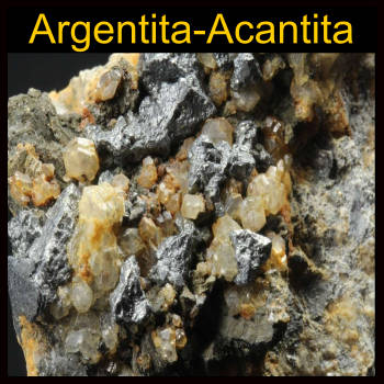 acantita o argentita mineral