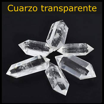 Piedra Cuarzo Cristal 