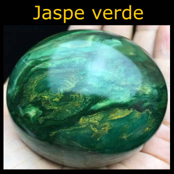 jaspe verde piedra