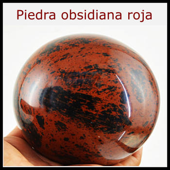 Obsidiana roja: Significado, propiedades y usos