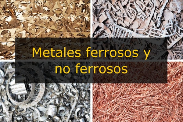 Metales ferrosos y no ferrosos: Propiedades, ejemplos y usos