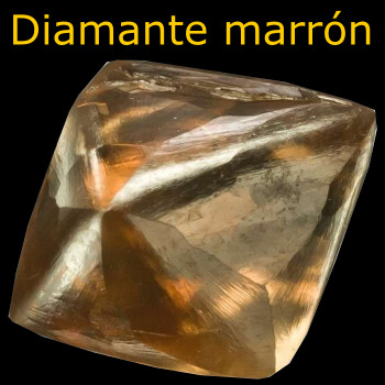 diamante marrón