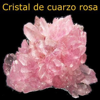 cuarzo rosa cristal