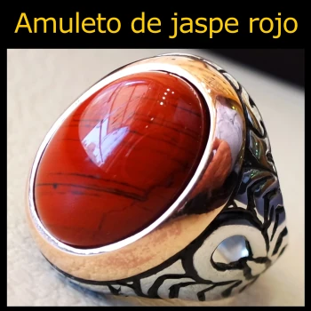 amuleto jaspe rojo